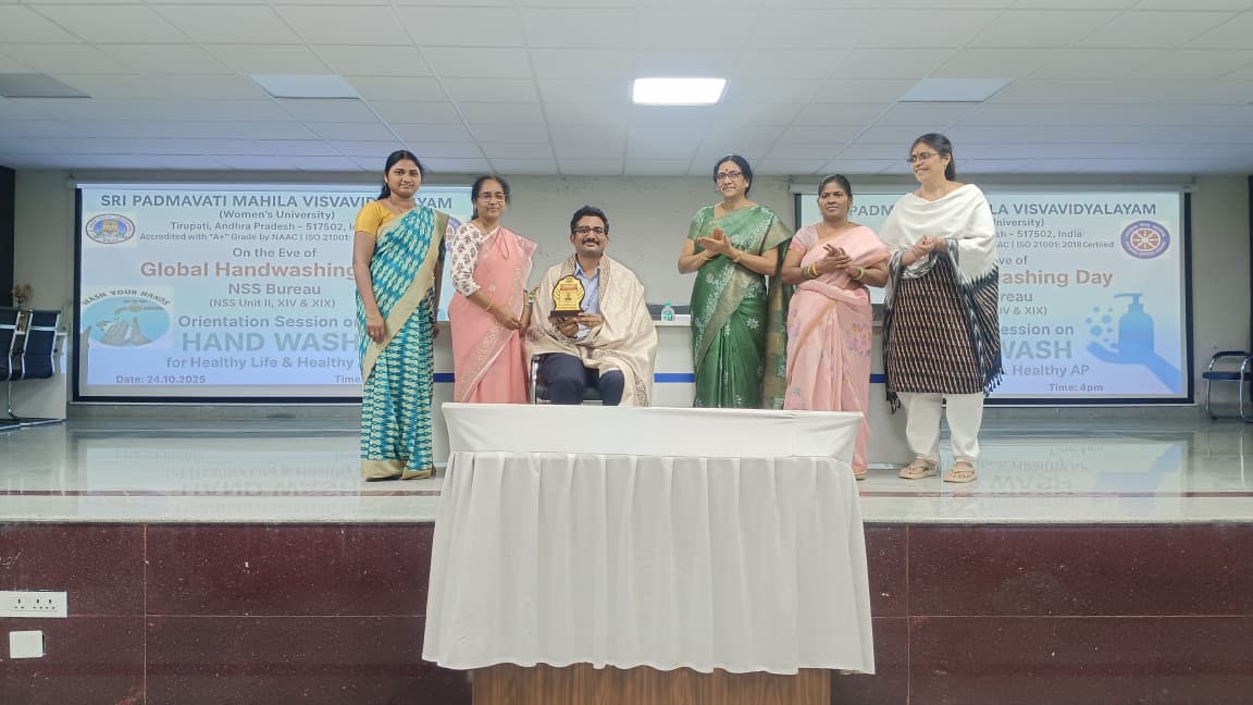 Orientation Session on Hand wash for Healthy life and Healthy AP conducted on the eve of Global Handwashing Day