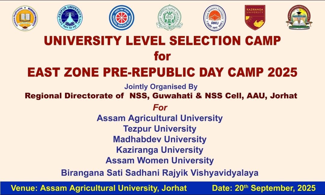 University Level Pre RD selection Camp 2025