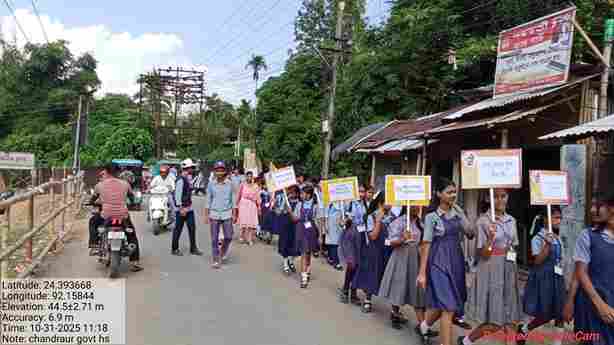 Participation for Tobaco free campaign Ralley