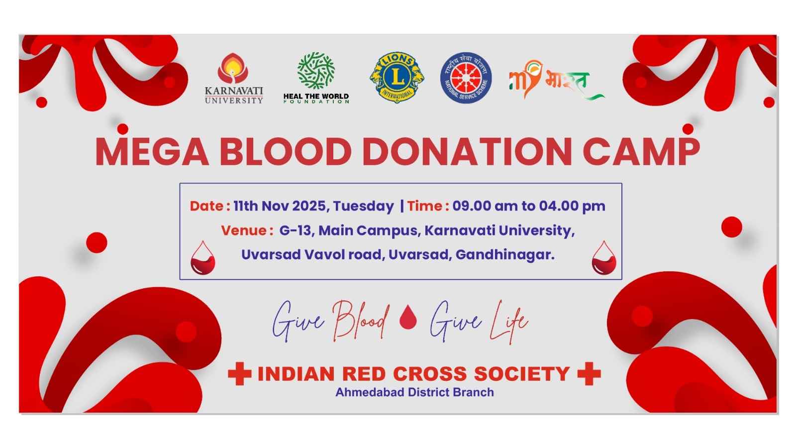 Mega Blood Donation Camp-2025