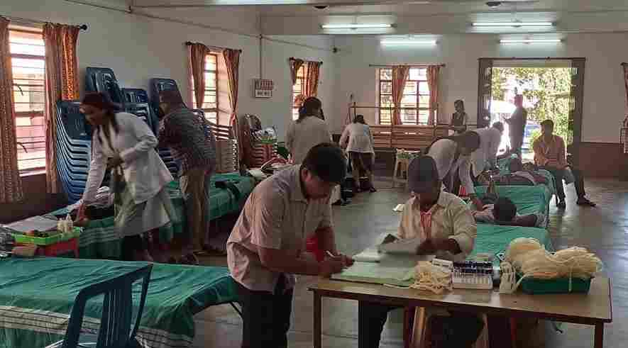 Report on Blood Donation Camp
