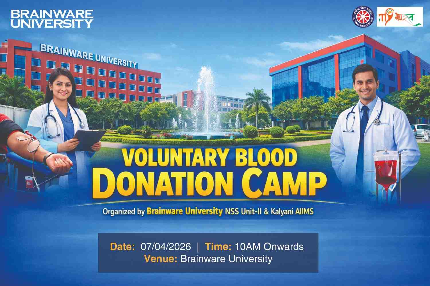 Voluntary Blood Donation Camp April 2026