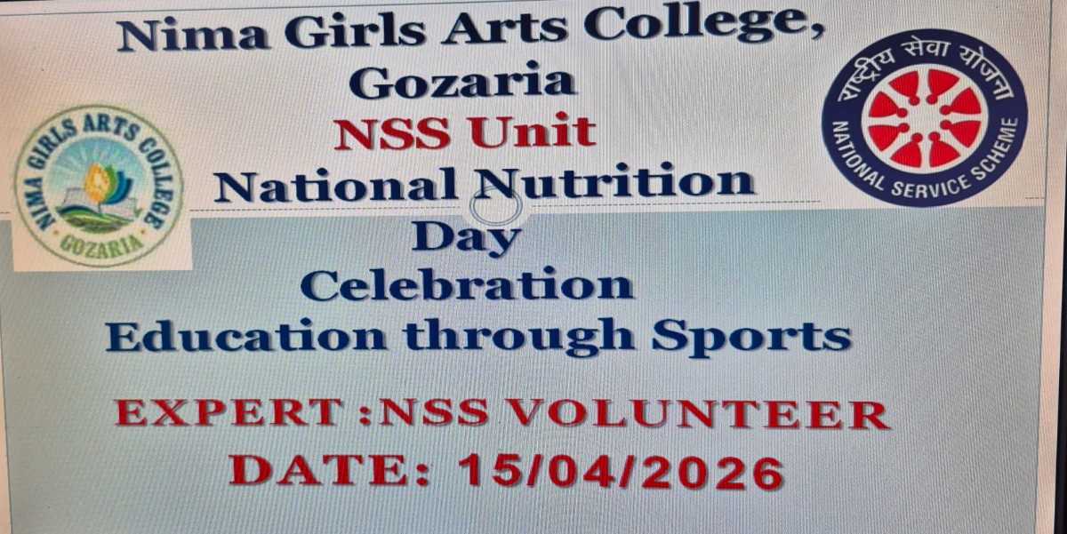 Celebration of National Nutrition fortnight