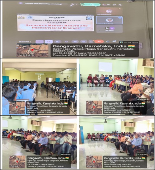 Students’ Mental Health and Suicide Prevention