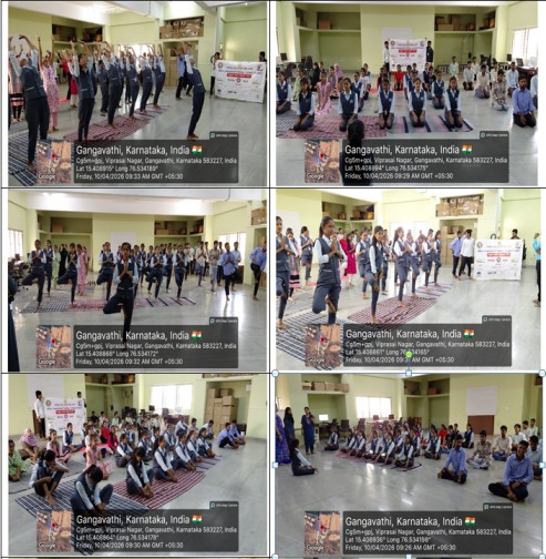 World Health Day,  “Yoga Practice Program
