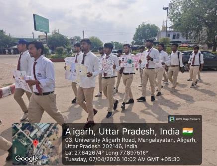 Health Awareness (Rally) Program on World Health days