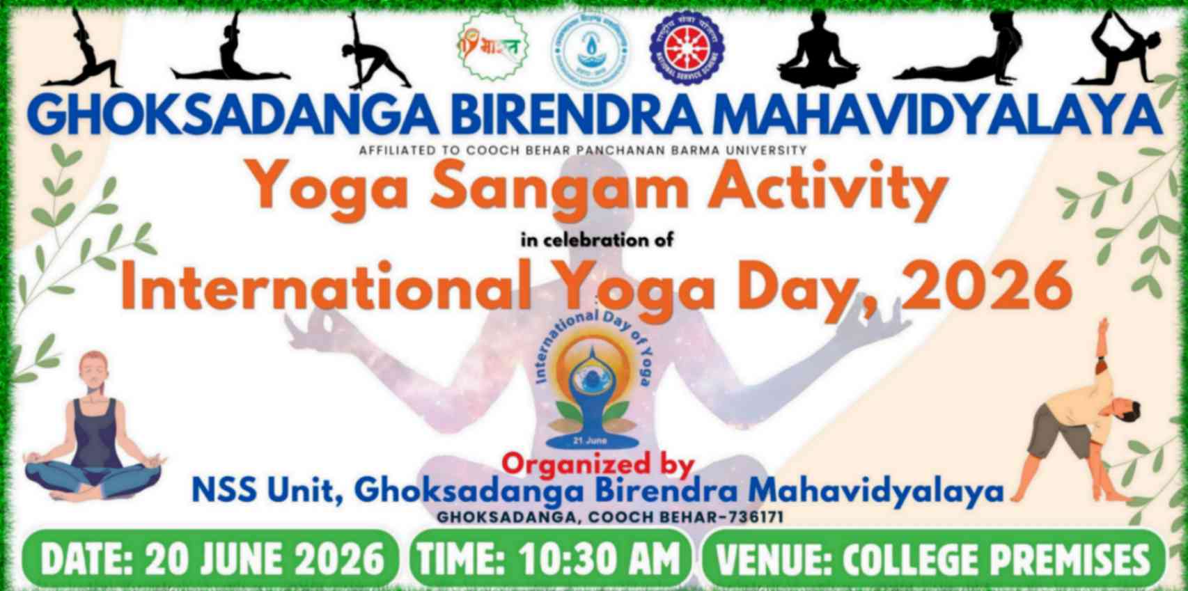 Yoga Sangam Activity in celebration of International Yoga Day, 2026