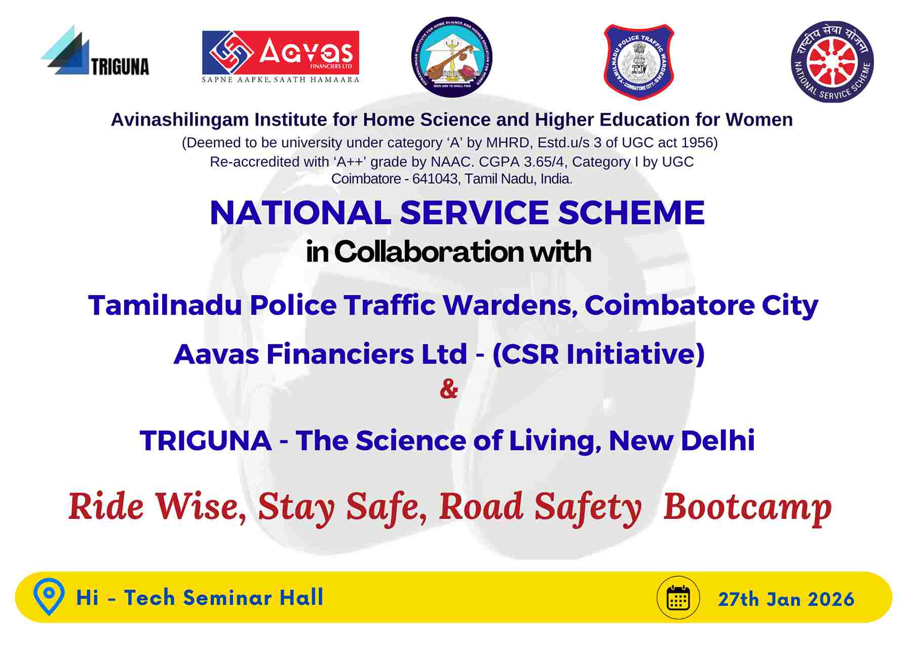 Helmet Awareness Rally