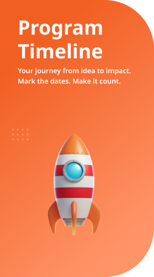 Challenge timeline rocket